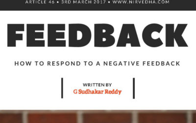 How to respond to a negative feedback?